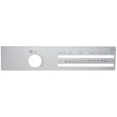 CLASSIC 120 YEAR 2010 STAINLESS STEEL AC CONTROL PLATE