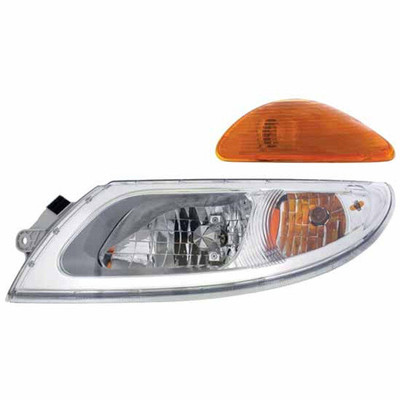 4100 YEAR 2008 HEADLIGHT ASSEMBLY WITH MARKER PASSENGER SIDE