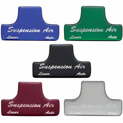 CLASSIC 120 YEAR 1990 GLOSSY BLACK SUSPENSION AIR SWITCH GUARD STICKER