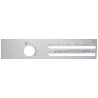 CLASSIC 120 YEAR 1995 STAINLESS STEEL AC CONTROL PLATE