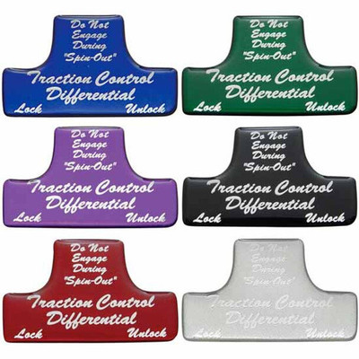 CLASSIC XL 132 YEAR 1996 GLOSSY PURPLE TRACTION CONTROL DIFFERENTIAL SWITCH GUARD STICKER