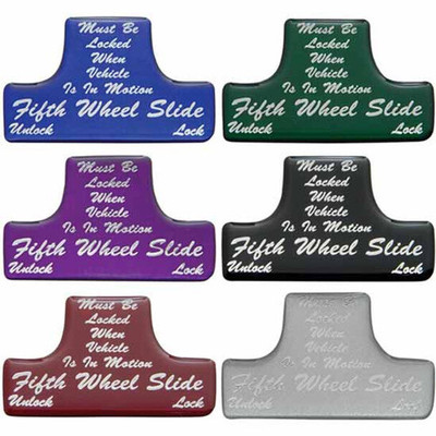 CLASSIC 120 YEAR 1990 GLOSSY PURPLE 5TH WHEEL SWITCH GUARD STICKER