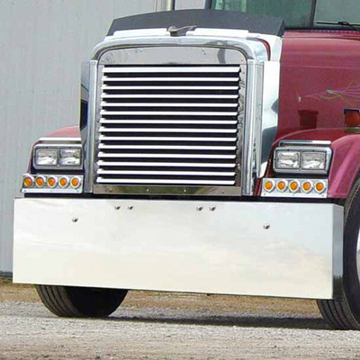 18 Inch Stainless Steel Boxed End Standard Mount Bumper For Freightliner Classic 2004-2007 Replacement