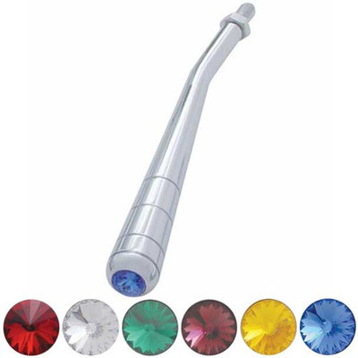 Chrome 7 Inch Trailer Brake Handle W Clear Jewel Replacement