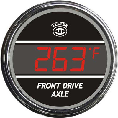 LTL9000 YEAR 1995 GREEN DIGITAL AXLE TEMPERATURE GAUGE FRONT DRIVE 100-300 DEGREE F