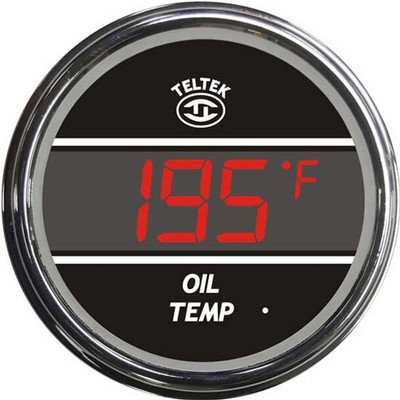 LTL9000 YEAR 1991 GREEN DIGITAL OIL TEMPERATURE GAUGE