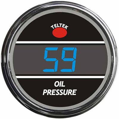 Digital Oil Temperature Smart Gauge With Blue Display For Kenworth And Peterbilt 2006-Newer Replacement