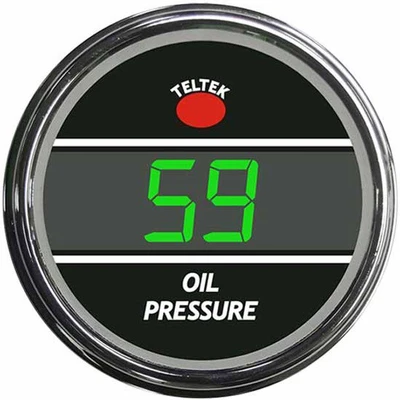 Digital Oil Temperature Smart Gauge With Green Display For Kenworth And Peterbilt 2006-Newer Replacement
