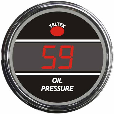 Digital Oil Temperature Smart Gauge With Red Display For Kenworth And Peterbilt 2006-Newer Replacement