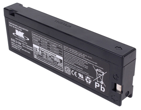 12V 2Ah SLA Dimple Style Medical Battery Replacement