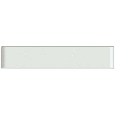 22 Inch Chrome Rolled End American Eagle Bumper With Hooks 2 Oval and 10 - 2 Inch Round Light Holes Replacement
