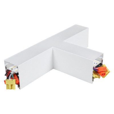 LED Linear Slot T-Connector White Replacement