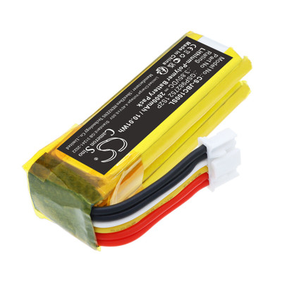 Speaker Battery 2.6Ah 3.85V Black 10.01Wh Li-Polymer Replacement