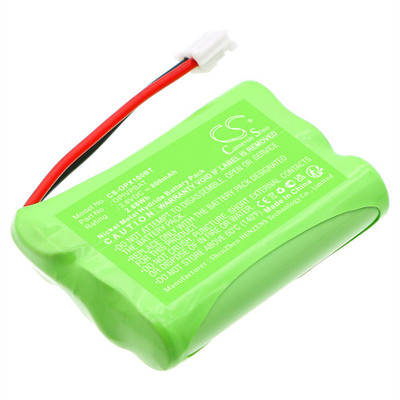 Alarm System Battery 0.8Ah 3.6V Green 2.88Wh Ni-MH Replacement