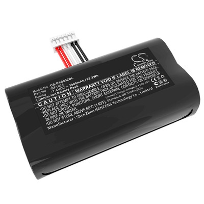 Payment Terminal Battery 3Ah 7.4V Black 22.2Wh Li-ion Replacement