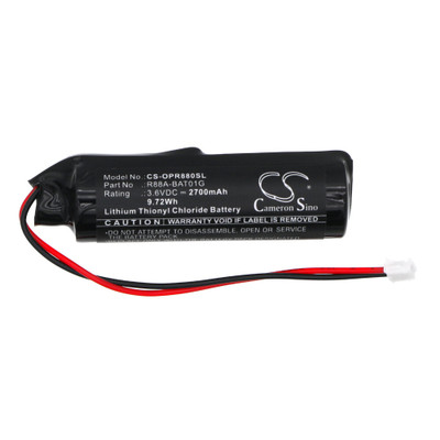 PLC Battery 2.7Ah 3.6V Black 9.72Wh Li-SOCl2 Replacement
