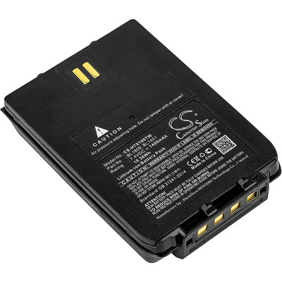 7.4V 1400MAH 10.36WH BLACK 78.15 X 55.80 X 16.76MM Replacement