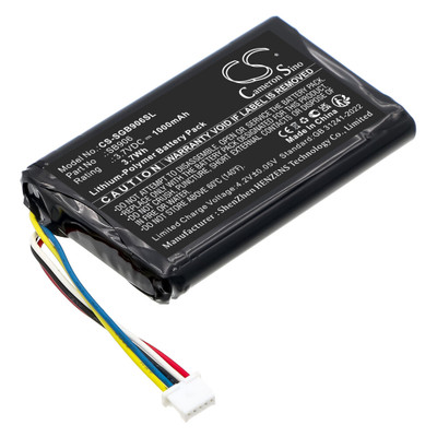 Transmitters And Receiver Battery 1Ah 3.7V Black 3.7Wh Li-Polymer Replacement