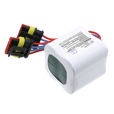 Alarm System Battery 6.5V 3.6Ah White 23.4Wh Li-SOCl2 Primary Battery Non-rechargeable Replacement