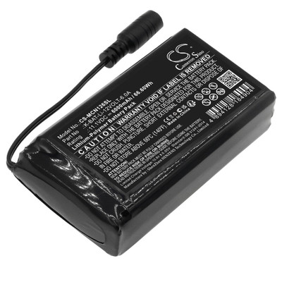 Heated Clothes Battery 6Ah 11.1V Black 66.6Wh Li-Polymer Replacement