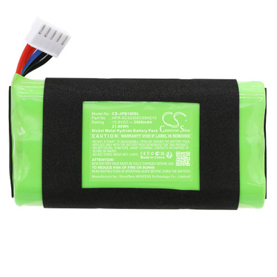 Speaker Battery 2Ah 10.8V Green 21.6Wh Ni-MH Replacement