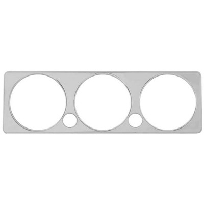 320 YEAR 2015 CHROME AC CONTROL PANEL COVER W 3 KNOB HOLES