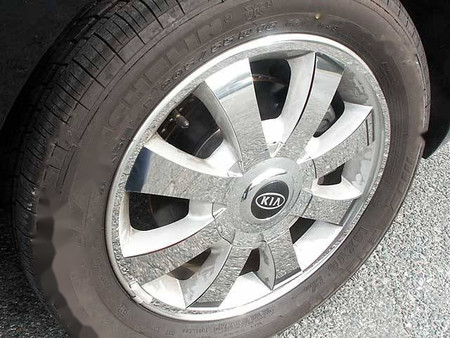 Stainless Steel Wheel Skin Accent 32Pc 4-door Sedan For Kia Optima 04-05 Replacement