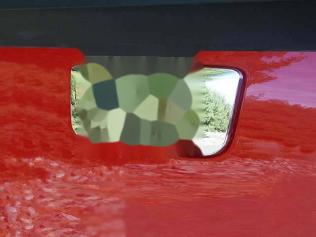 Chrome Tailgate Handle Cover 2Pc 2-door 4-door Pickup Truck Does not include key access Replacement
