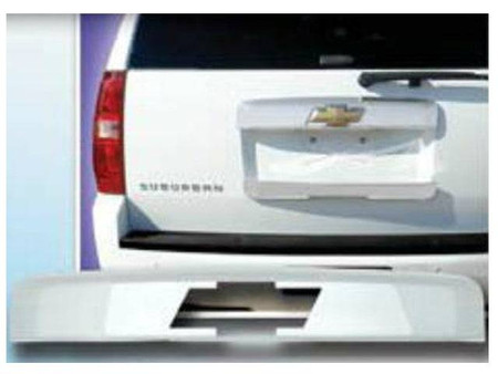 Chrome ABS License Plate Bar Accent 1Pc 4-door SUV With Logo Cut Out Replacement