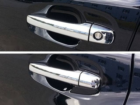 Chrome ABS Door Handle Cover 8Pc 4-door Hatchback Replacement