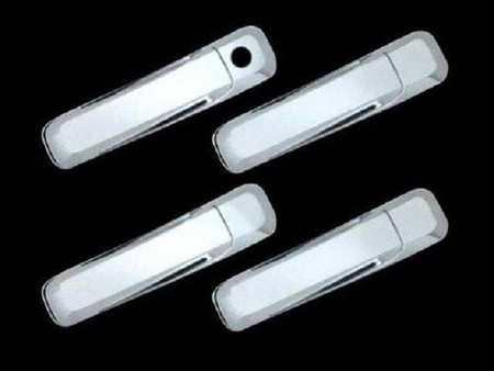 Chrome Plated ABS plastic Door Handle Cover 8Pc 14-22 Jeep Cherokee Replacement