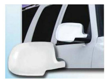 Chrome ABS Mirror Cover 2Pc 4-door SUV For Cadillac Escalade 02-06 Chev Silverado 99-06 Replacement