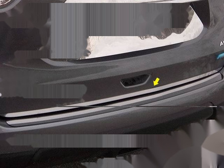 Stainless Steel Rear Deck Accent 1Pc 4-door SUV Does not fit Sport For Nissan Rogue 14-20 Replacement
