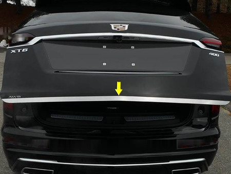 Stainless Steel Rear Deck Accent 1Pc 4-door SUV For Cadillac XT6 20-25 Replacement