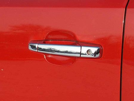 Chrome ABS Door Handle Cover 8Pc 2-door Pickup Truck Regular Cab Replacement