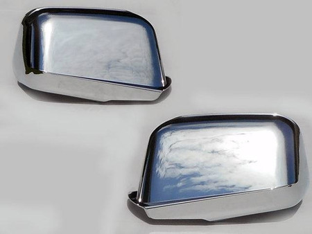 Chrome ABS Mirror Cover 2Pc 4-door SUV For Ford Edge 07-11 Lincoln MKX 07-11 Full Replacement