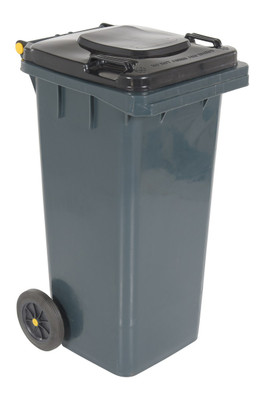 GREY POLY TRASH CAN 32 GAL CAPACITY Replacement