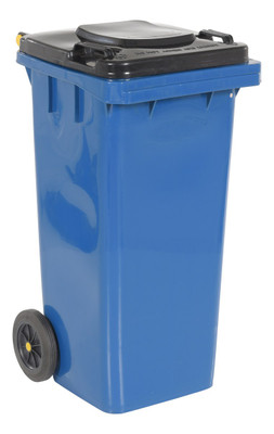 BLUE POLY TRASH CAN 32 GAL CAPACITY Replacement