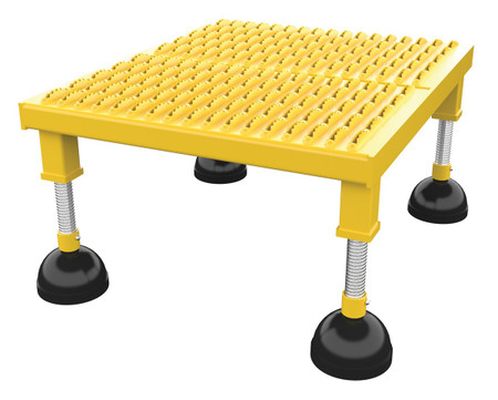 PORTABLE ADJ STAND 19X24 LOW SERRATED Replacement