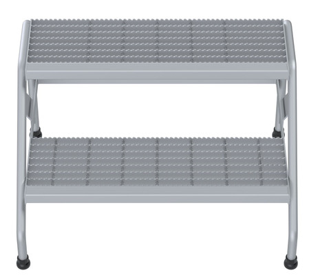 ALUMINUM STEP STAND 2 STEP WIDE WELDED Replacement