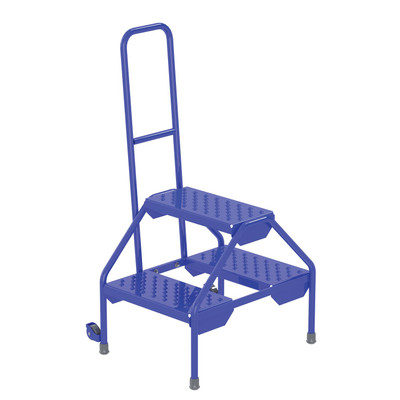 BLUE ROLLING TWO STEPPERFORATED STEPS Replacement