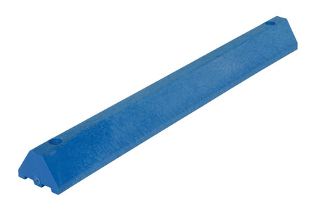 CAR STOP RECYCLED PLASTIC BLUE 48 IN Replacement
