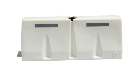 INTERLOCKING TRAFFIC BARRIER 5 FT WHITE Replacement