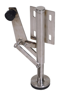 StaIn Less Steel Right Mount Hand Operated Floor Lock 10 to 12 In. Height Silver Replacement