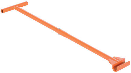 Steel Machine Roller Steering Bar Handle 36 In. Length For Use with VHMS-8 15 and 30 Orange Replacement