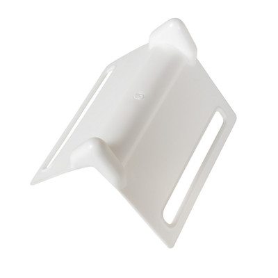 Plastic Edge Guards 100 Pack 4.25 In. x 4.25 In. x 5.1875 In. White Replacement