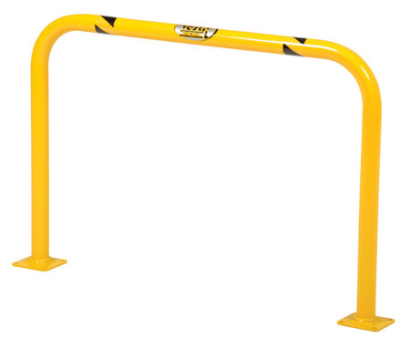Steel High Profile Machinery and Rack Guard 36 In. x 24 In. x 2 In. Yellow Replacement