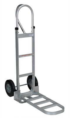 ALUM PHANDLE HAND TRUCK HARD RUBBER Replacement