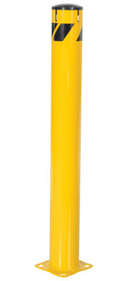 STEEL PIPE BOLLARD W SLOTS 48 X 5.5 IN Replacement