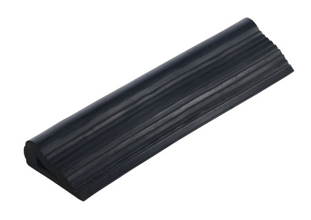 Industrial Rubber Triangular Wedge 16.0313 In. x 10 In. x 3 In. Black Replacement